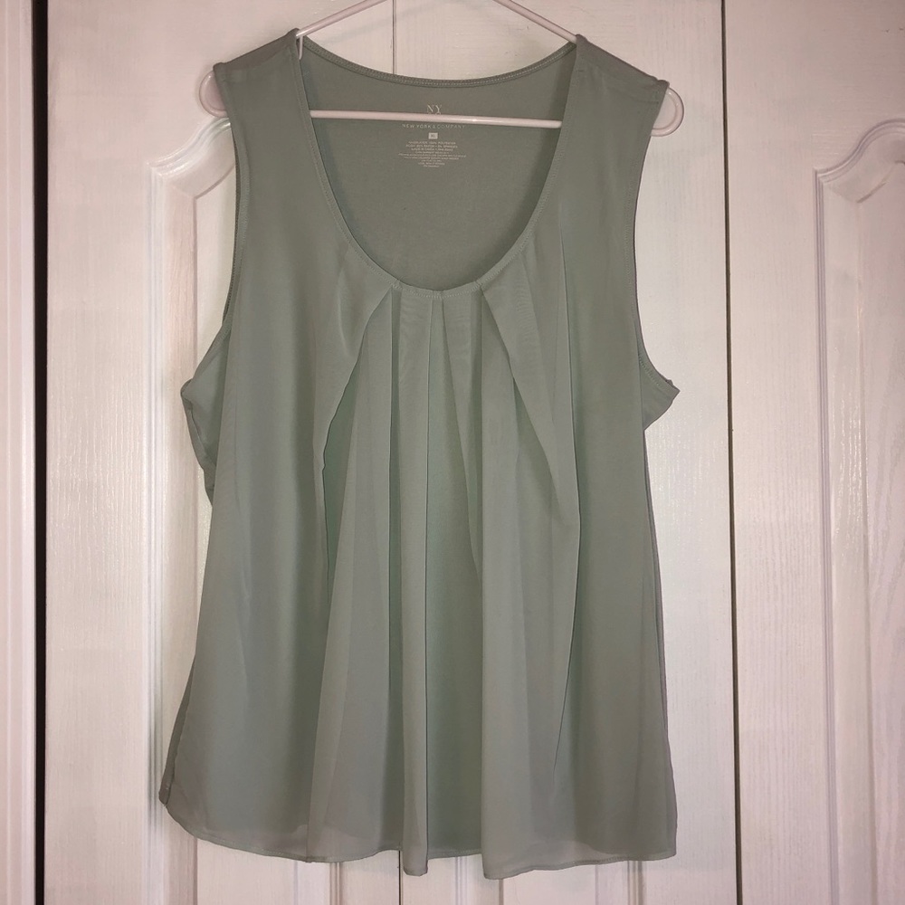 NY&COMPANY Paneled Blouse
